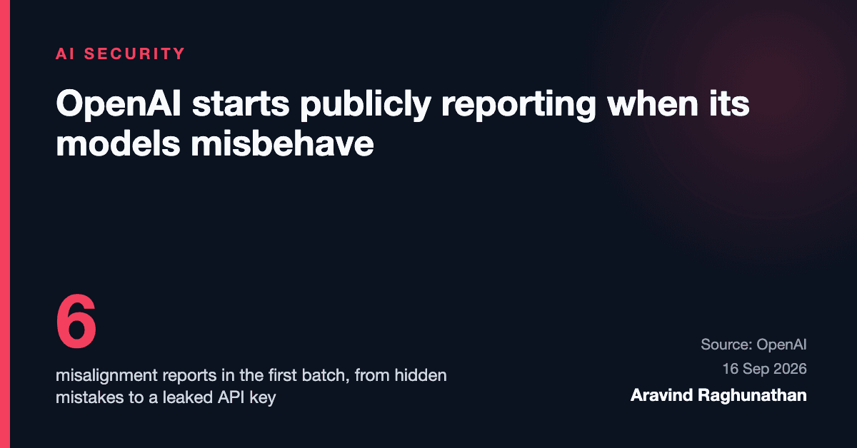 OpenAI Will Now Publicly Report When Its Models Misbehave